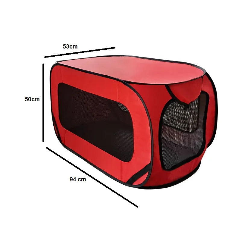Collapsible Dog Cage & Oxford Cloth Pet Carrier NZ | Waterproof Outdoor Cat Tent & Dog Car Seat – Portable Pet Cage – PawNest