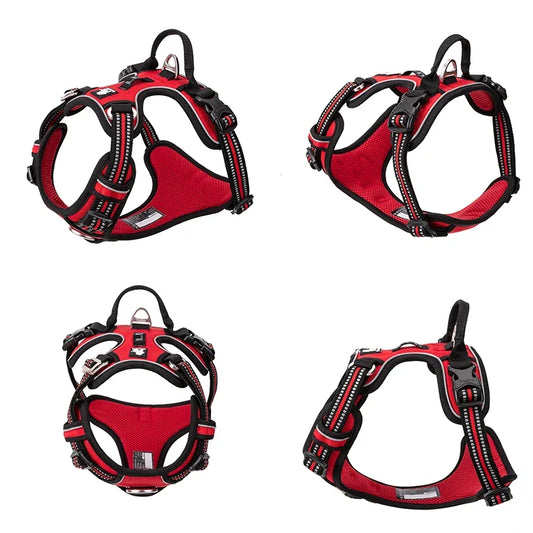 Truelove No-Pull Reflective Dog Harness NZ | Adjustable Safety Vest for Medium & Large Dogs – PawNest