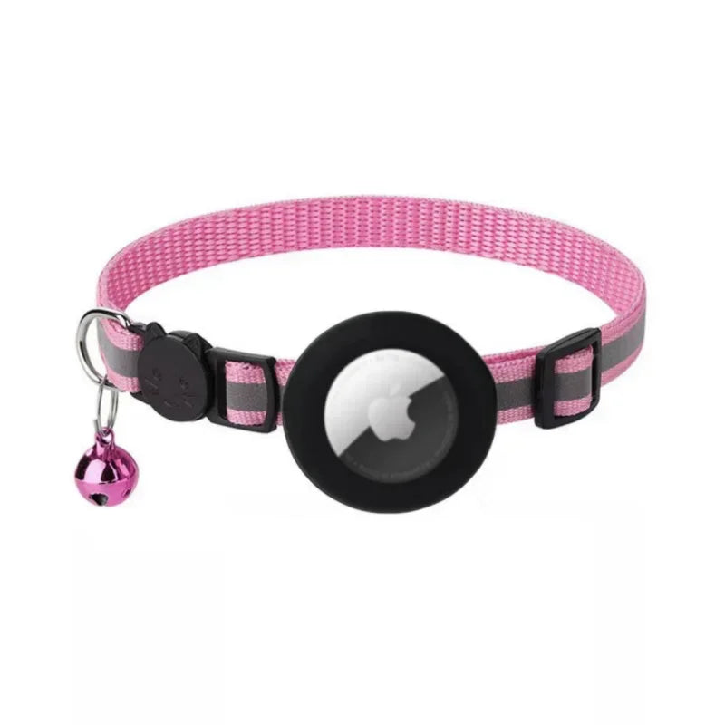 Airtag Pet Tracker Collar NZ | Reflective Breakaway GPS Collar for Cats & Dogs – PawNest