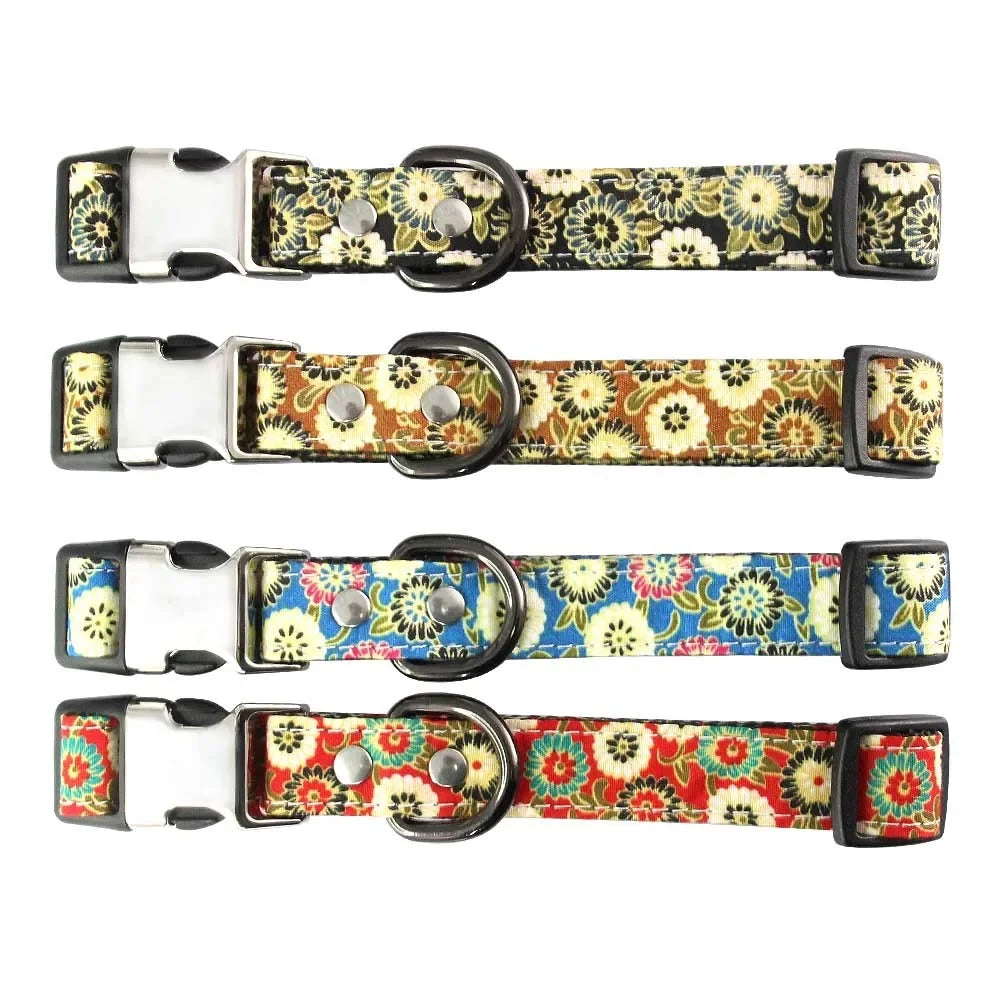 Custom Dog Collar – Free Engraved Nameplate for All Sizes