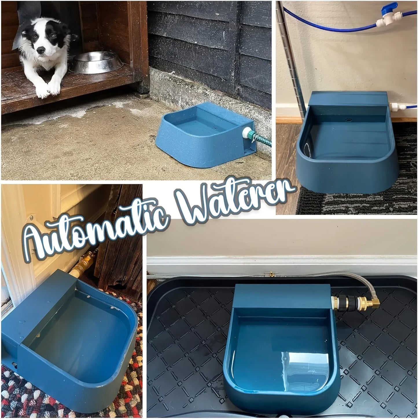2L Automatic Pet Waterer NZ | Self-Filling Durable Water Bowl for Cats, Dogs & More – PawNest