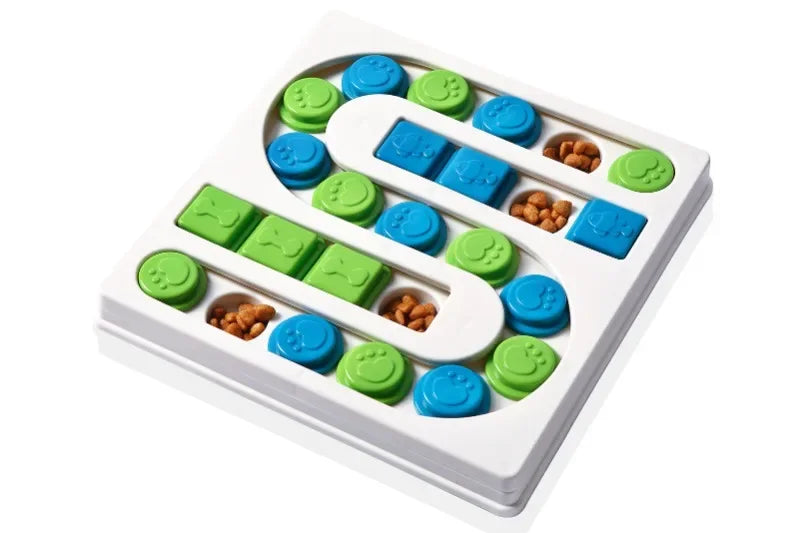 Interactive Dog Puzzle Slow Feeder NZ | IQ Boosting Food Dispenser & Non-Slip Bowl for Dogs & Cats – PawNest