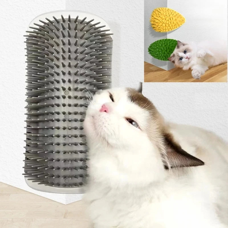 Cat Scratcher Massager & Grooming Brush NZ | Hair Removal Comb for Cats & Dogs – PawNest