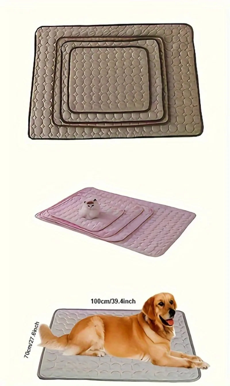 Cooling Mat for Dogs & Cats NZ | Self-Cooling Nylon Pet Pad for Small to Large Breeds – PawNest