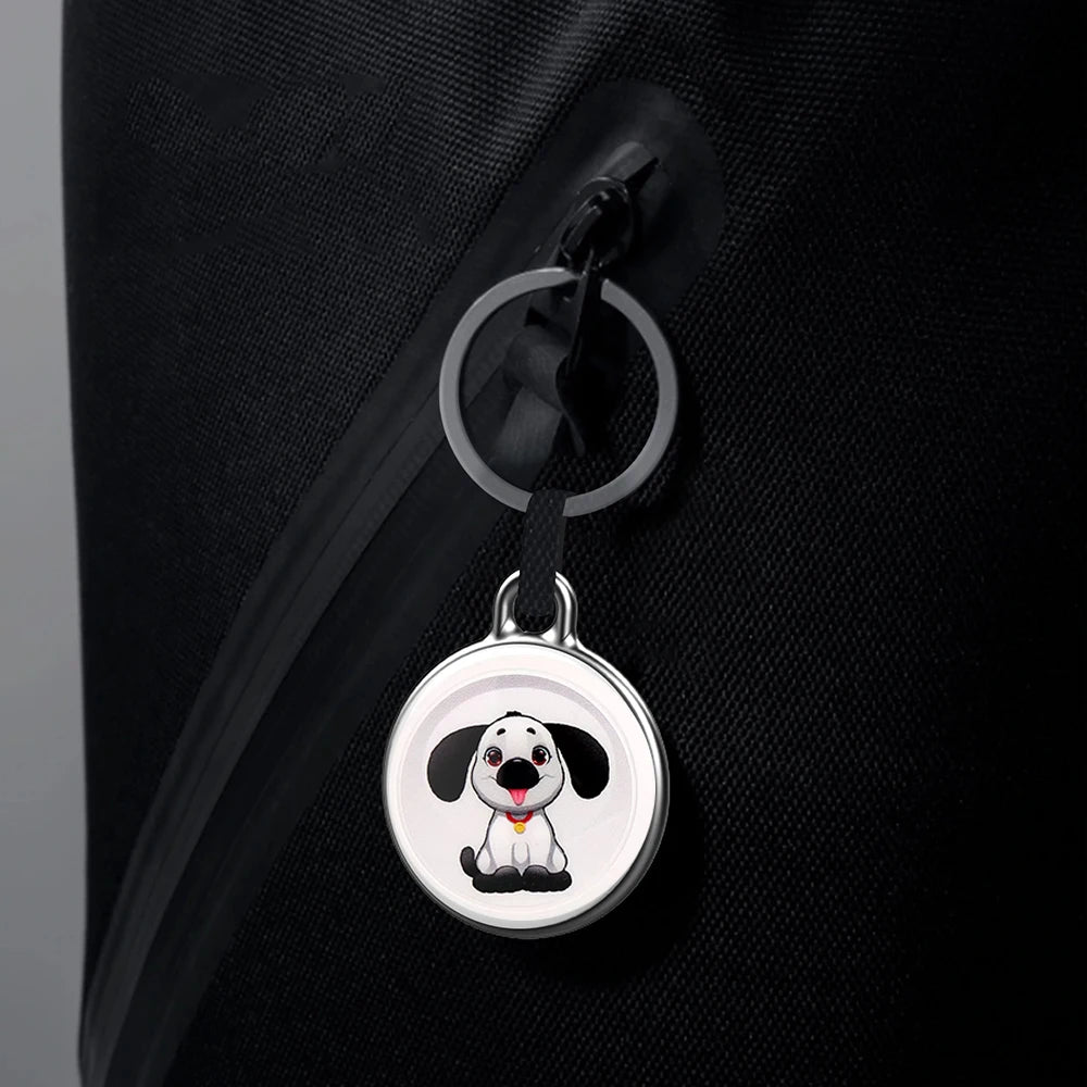 Cute Mini GPS Pet Tracker NZ | Waterproof Smart Anti-Lost Collar Locator for Cats & Dogs – Android & iOS – PawNest