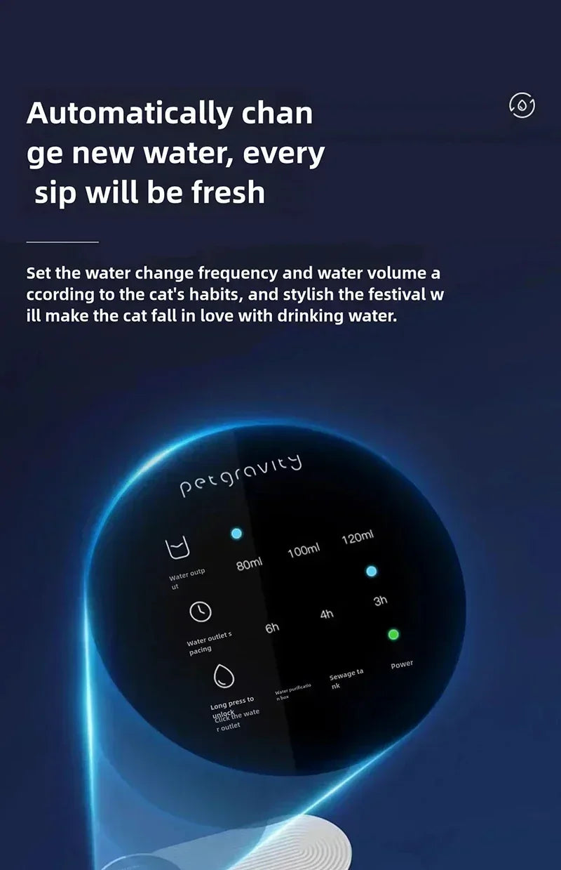 Portable Pet Water Fountain NZ | Plug-Free Automatic Water Dispenser for Cats & Dogs – PawNest
