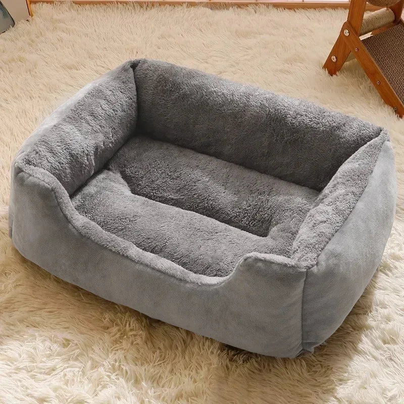 Soft Plush Pet Bed NZ | Warm & Comfortable Cushion for Cats & Small Dogs – PawNest
