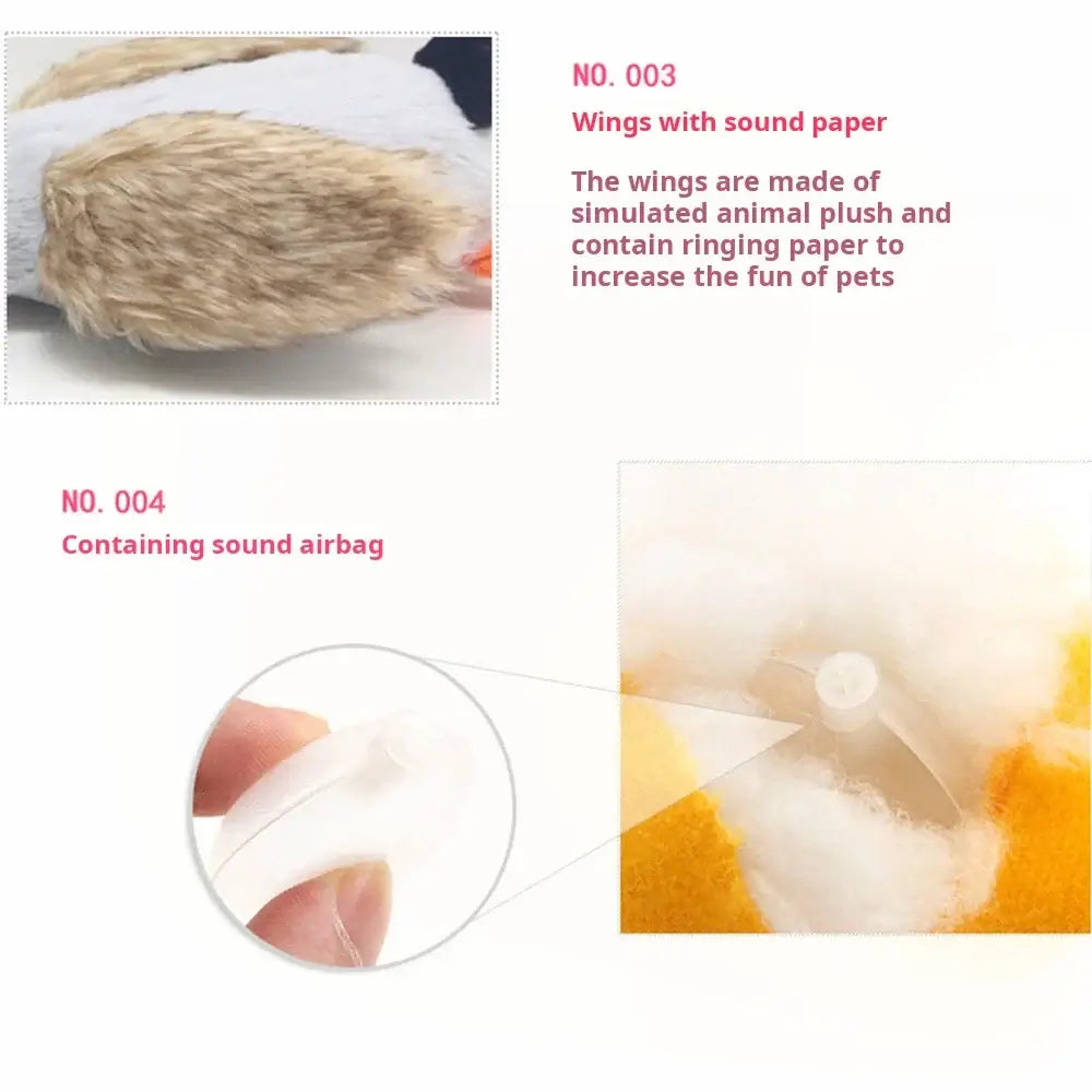 Mini Plush Squeaky Dog Toy NZ | Durable Chew Toy for Small & Medium Dogs and Cats – PawNest