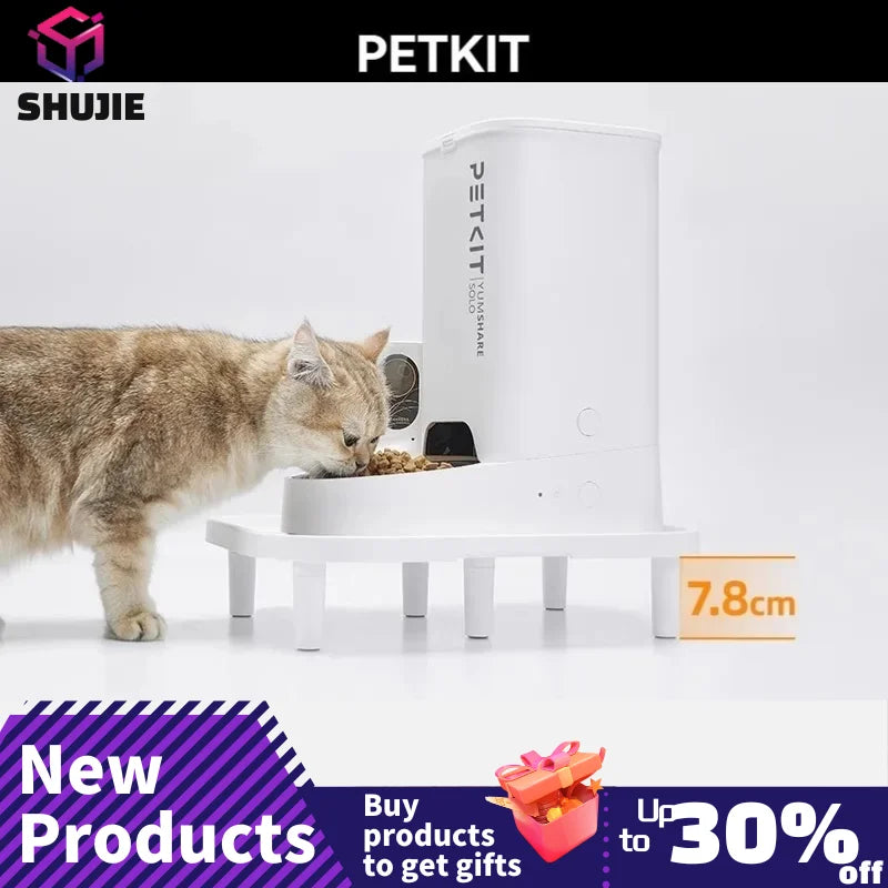 PETKIT Raised Stand for Smart Pet Feeder NZ | Accessories for Automatic Cat & Dog Feeders – Improve Feeding Comfort