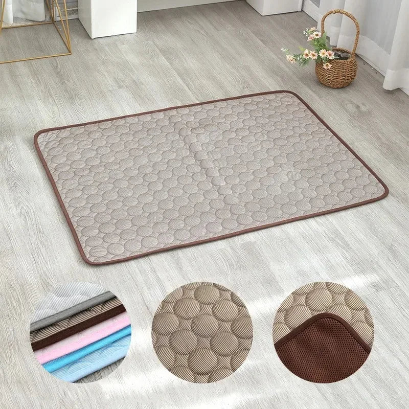 Dog Cooling Summer Pad NZ | Breathable Pet Mat for Bed, Sofa & Car Seat – PawNest