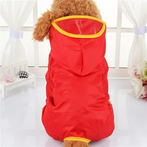 Hooded Waterproof Dog Raincoat NZ | Small Breed Rain Jacket for Chihuahua, Yorkie XS-XXL – PawNest