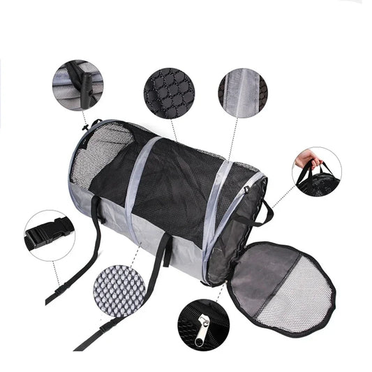 Folding Pet Carrier Tent NZ | Dog & Cat Transport Box Cage – Portable Foldable Pet Playpen & Carry Bag