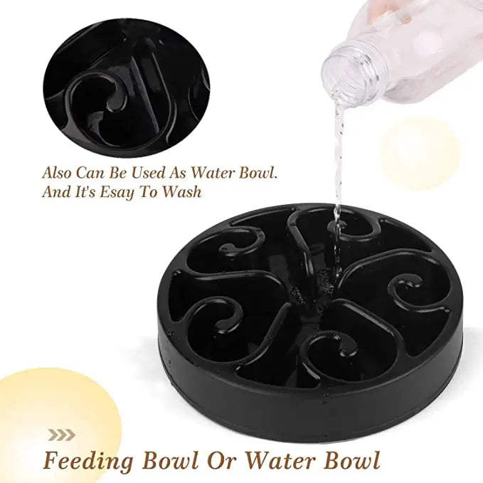 Eco-Friendly Slow Feeder Dog Bowl NZ | Non-Slip Anti-Gulping Slow Feeding Bowl for Large, Medium & Small Dogs – PawNest