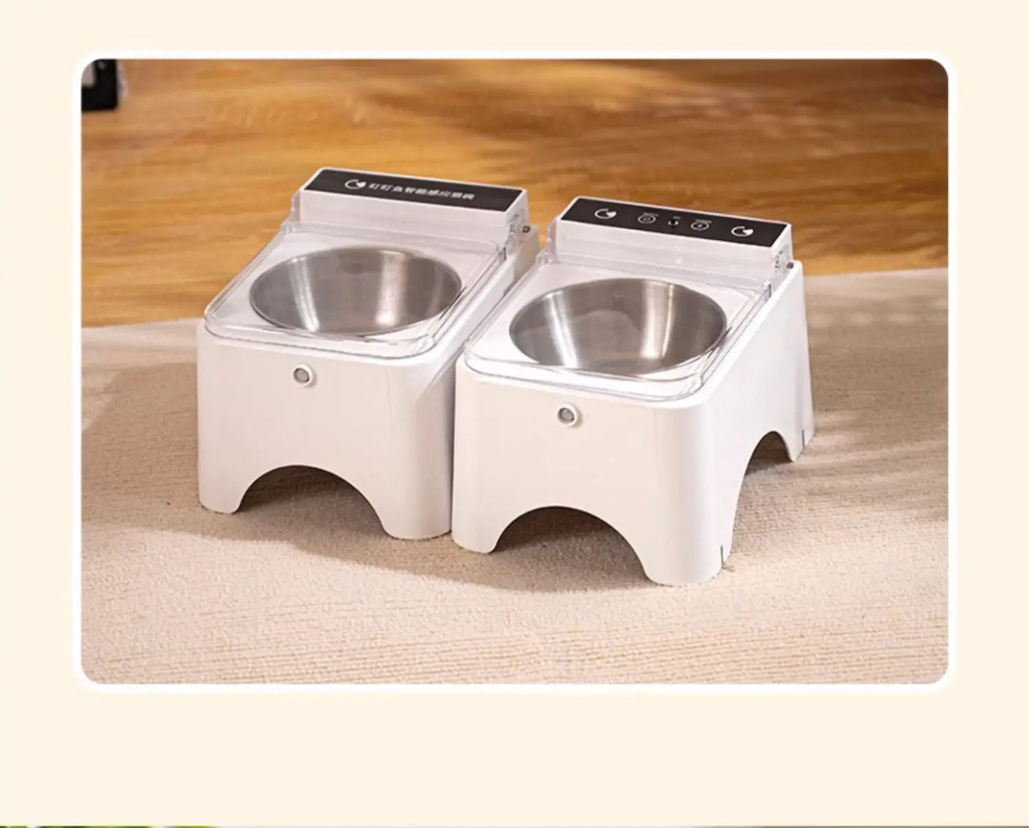 Smart Cat Bowl Feeder NZ | Infrared Sensor Auto-Open Pet Food Dispenser – PawNest