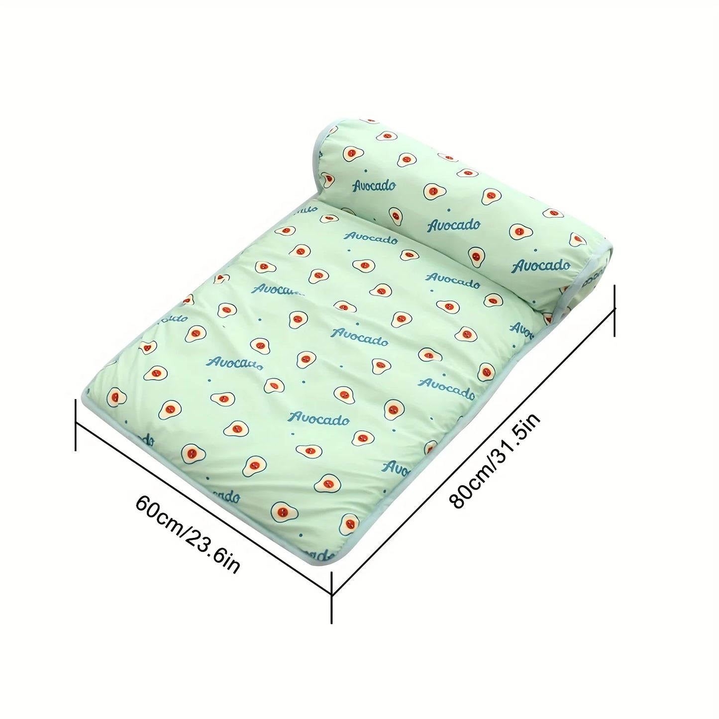 Cooling Pet Mat with Pillow NZ | Non-Slip Dog & Cat Bed for Indoor & Outdoor Use – PawNest