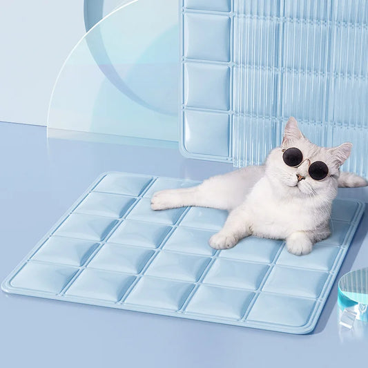 Cooling Ice Pad Pet Nest NZ | Summer Sleeping Mat for Cats & Dogs – Soft Cool Cushion – PawNest