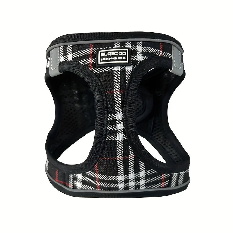 Adjustable Reflective Dog Harness NZ | Safe & Comfortable with Traction Rope – PawNest