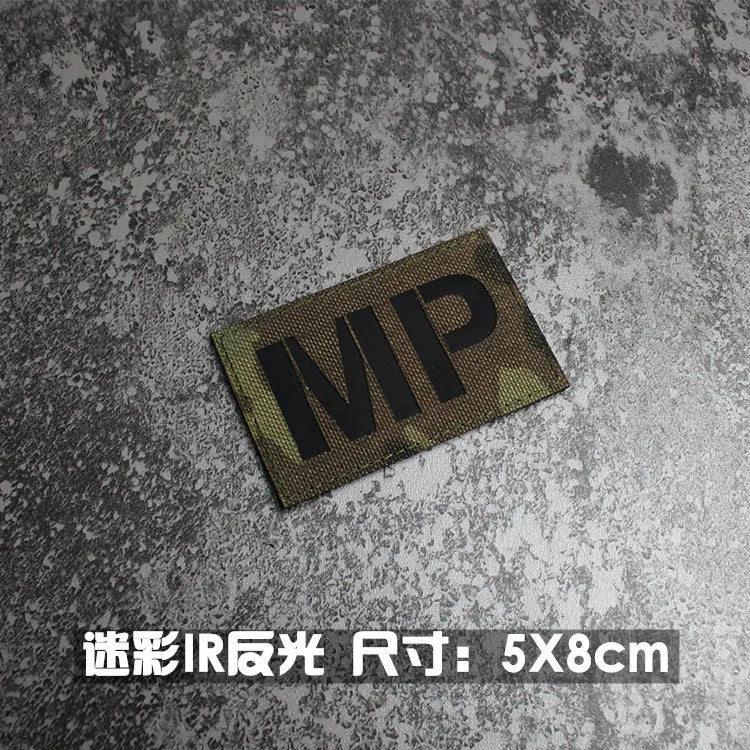 IR Reflective Military Patch – “No Free Lunch” Morale Badge