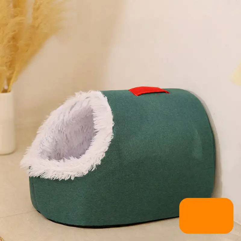 Portable Cat Bed NZ | Comfortable Warm & Thickened Sleeping Bed with Handle – PawNest