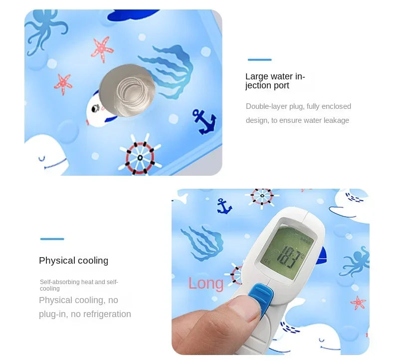 Cooling Pad Ice Mat for Pets NZ | Summer Dog & Cat Cool Mat with Dry Ice Crystal Powder – PawNest