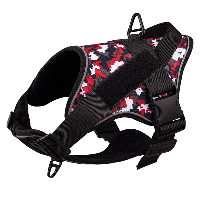 No-Pull Reflective Dog Harness NZ | Breathable Adjustable Vest for Outdoor Walking – PawNest