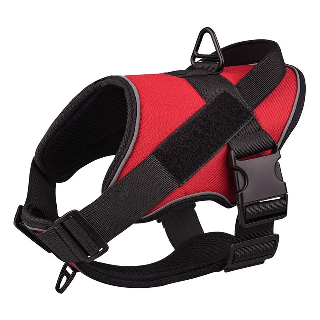 No-Pull Reflective Dog Harness NZ | Breathable Adjustable Vest for Outdoor Walking – PawNest