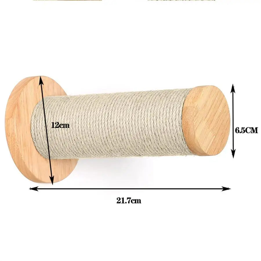 Cat Climbing Shelf Furniture NZ | Wall-Mounted Wooden Cat Shelves & Scratching Perches – PawNest
