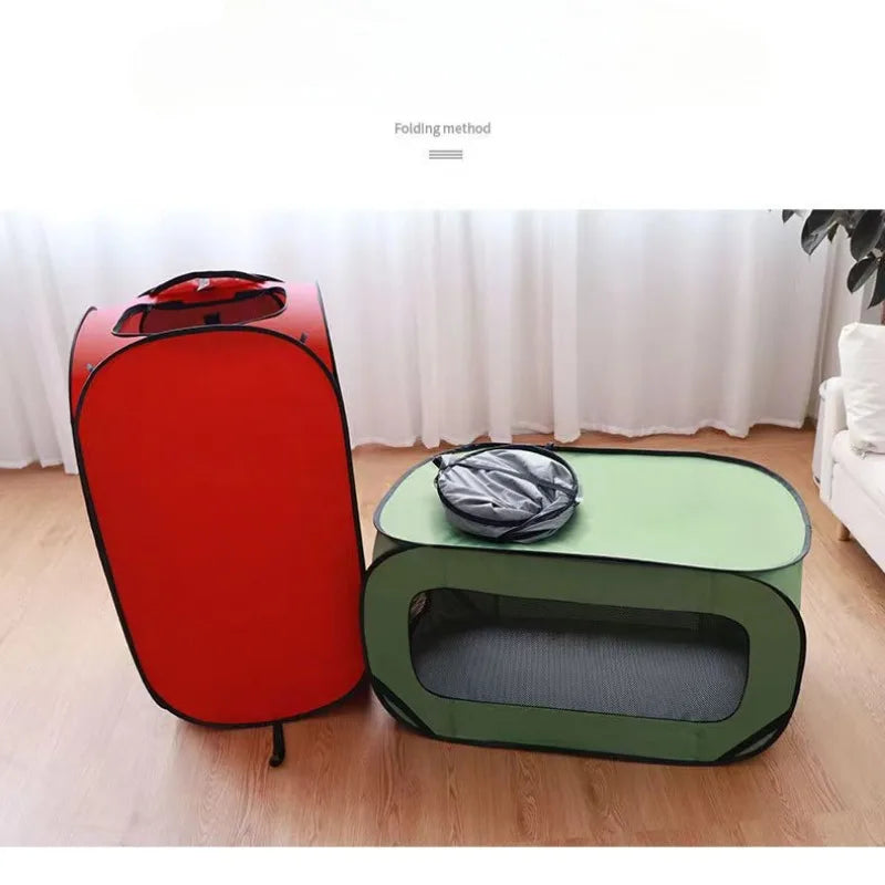 Collapsible Dog Cage & Oxford Cloth Pet Carrier NZ | Waterproof Outdoor Cat Tent & Dog Car Seat – Portable Pet Cage – PawNest