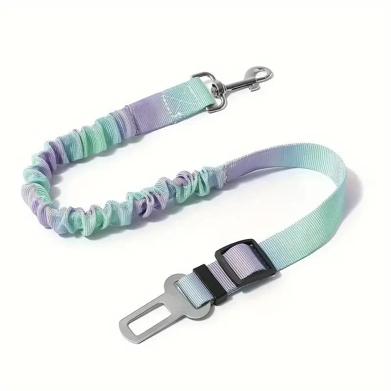 Pet Car Safety Belt for Dogs & Cats – Adjustable Seatbelt Harness for Small & Medium Pets | Travel Buckle Restraint for Safety