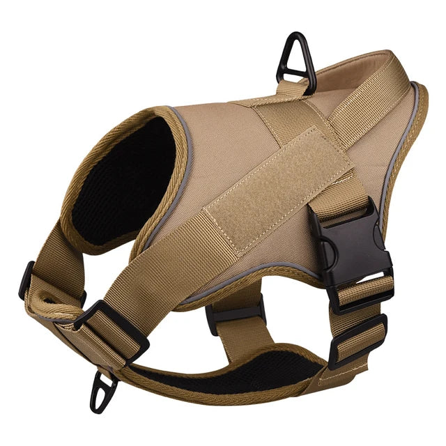 No-Pull Reflective Dog Harness NZ | Breathable Adjustable Vest for Outdoor Walking – PawNest