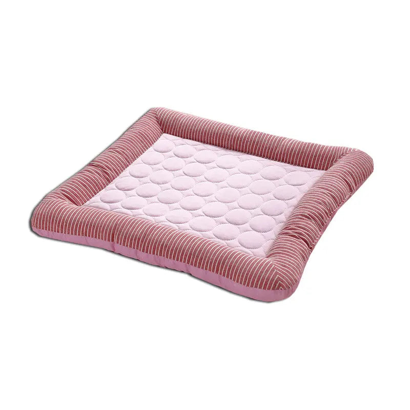 Ice Silk Cooling Pad for Dogs & Cats NZ | Summer Pet Bed Blanket – Breathable & Soft – PawNest