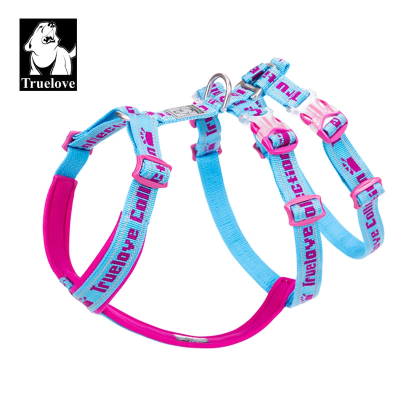Truelove Nylon Reflective Dog Harness TLH6571 NZ | Durable SBR Buckle & Leash Compatible – PawNest
