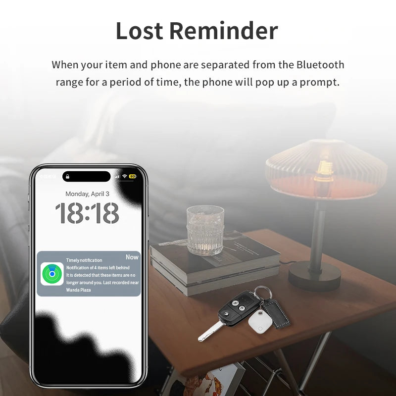 Mini Bluetooth GPS Tracker NZ | Smart Anti-Lost Finder for Pets, Kids, Wallets & Keys – Find My App Compatible – PawNest