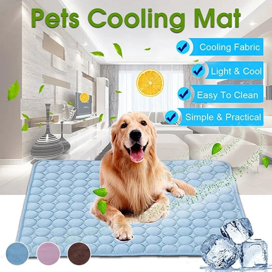 Reusable Dog Cooling Mat NZ | Waterproof Ice Pad for Small & Large Pets – PawNest