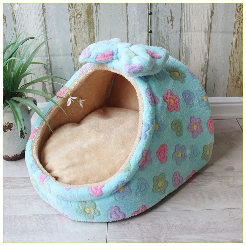 Soft Cozy Pet Dog House NZ | Foldable Portable Sleeping Bed for Small & Medium Dogs & Cats – PawNest