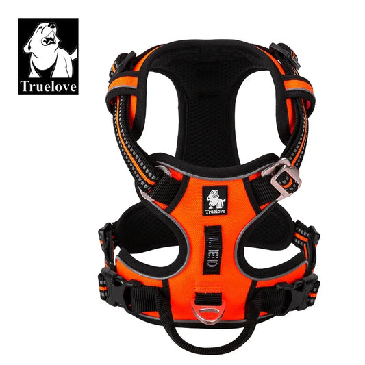 Truelove No-Pull Reflective Dog Harness NZ | Adjustable Safety Vest for Medium & Large Dogs – PawNest