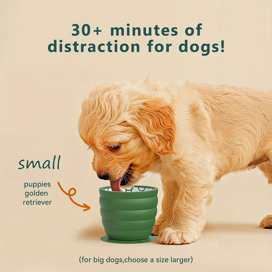 Silicone Slow Feeder Dog Bowl NZ | Non-Slip Suction Cup Healthy Eating Bowl for Small Breeds – PawNest