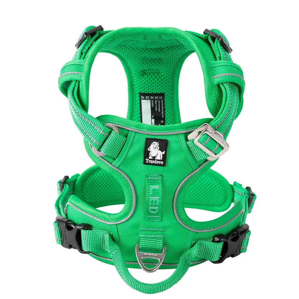 TrueLove No-Pull Reflective Dog Harness NZ | Adjustable & Comfortable Fit – PawNest