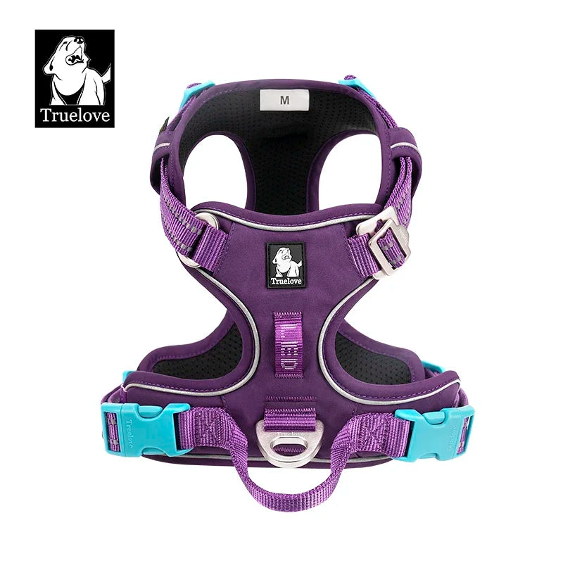 TrueLove No-Pull Reflective Dog Harness NZ | Adjustable & Comfortable Fit – PawNest