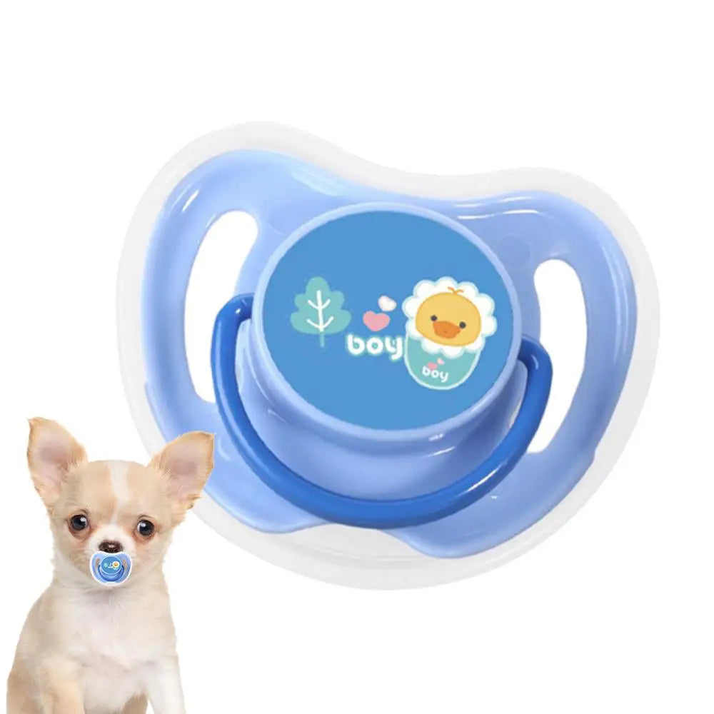 Dog Pacifier Chew Toy NZ | Silicone Calming & Bite Training Toy for Small & Medium Dogs – PawNest
