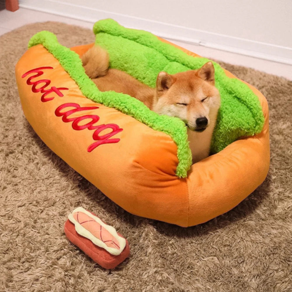 Removable Washable Pet Bed NZ | Soft Fiber Dog & Cat Lounger – PawNest
