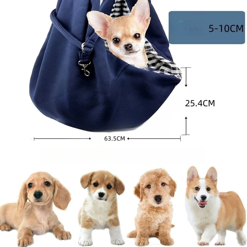 Pet Carrier Sling Bag NZ | Portable Shoulder Travel Bag for Puppies, Cats & Small Dogs – PawNest