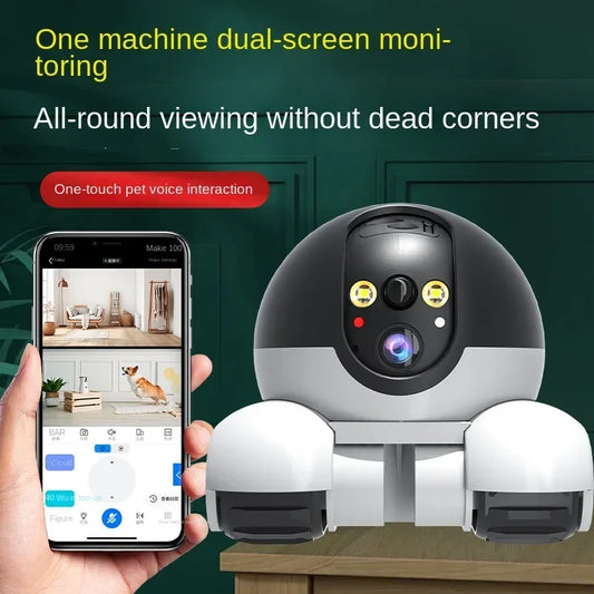 4K WiFi Pet & Baby Camera – 4MP IP CCTV, 2-Way Audio, Night Vision