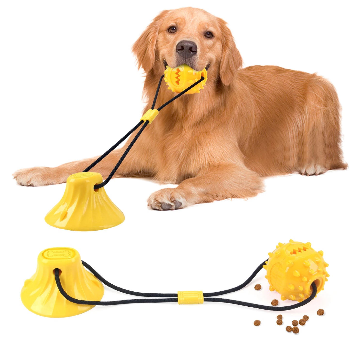 Dog Chew Toy Balls NZ | Rubber Teeth Cleaning & Treat Dispensing Balls for Dogs & Cats – PawNest