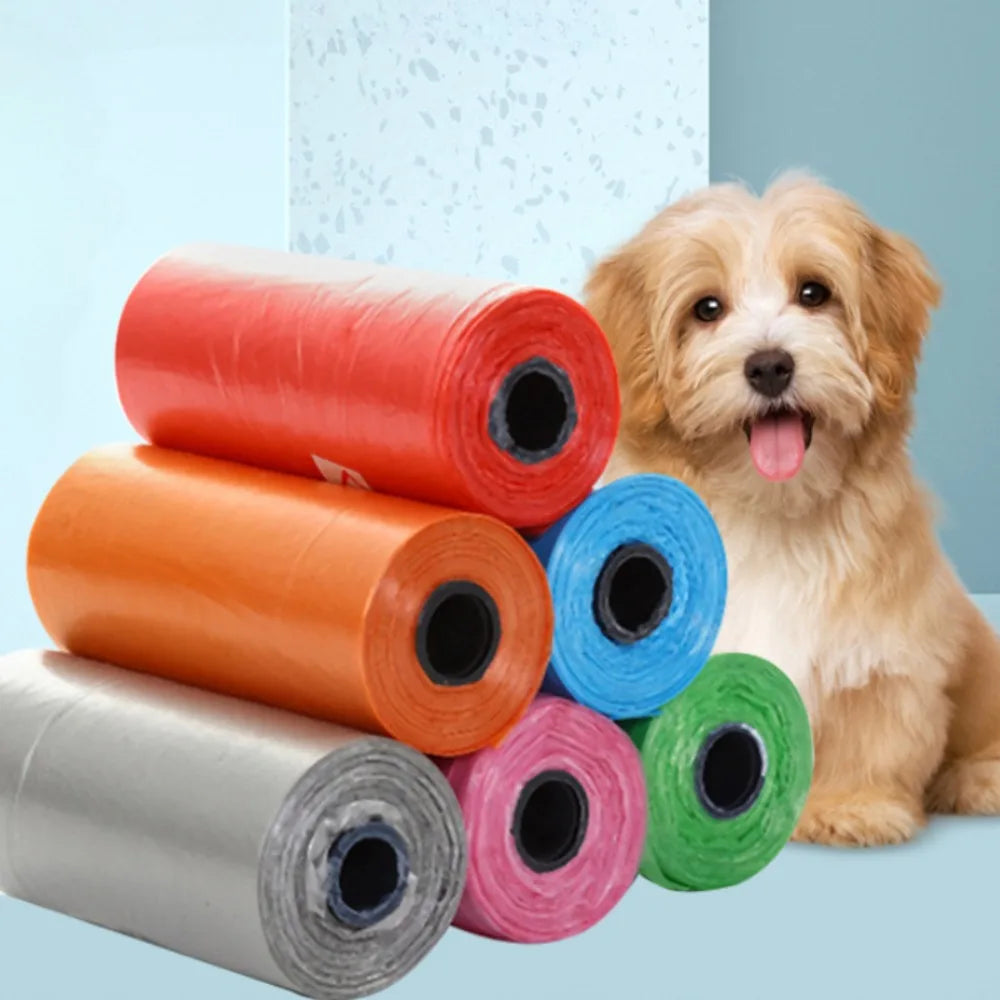 10-Roll Dog Poop Bags – Leak-Proof Pet Waste Cleanup