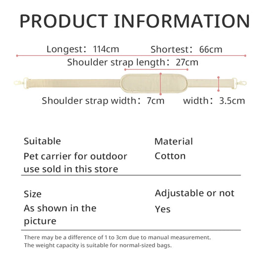 Pet Travel Bag Accessories NZ | Adjustable Safety Belt for Dogs & Cats – PawNest