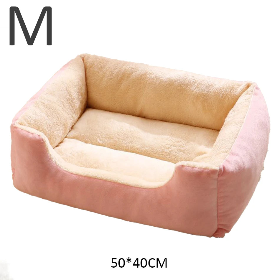 Cat & Dog Bed NZ | Cozy Pet Cushion Basket House for Small Pets – PawNest