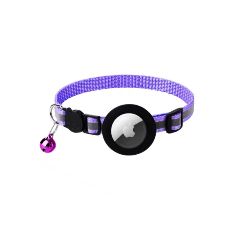 Airtag Pet Tracker Collar NZ | Reflective Breakaway GPS Collar for Cats & Dogs – PawNest