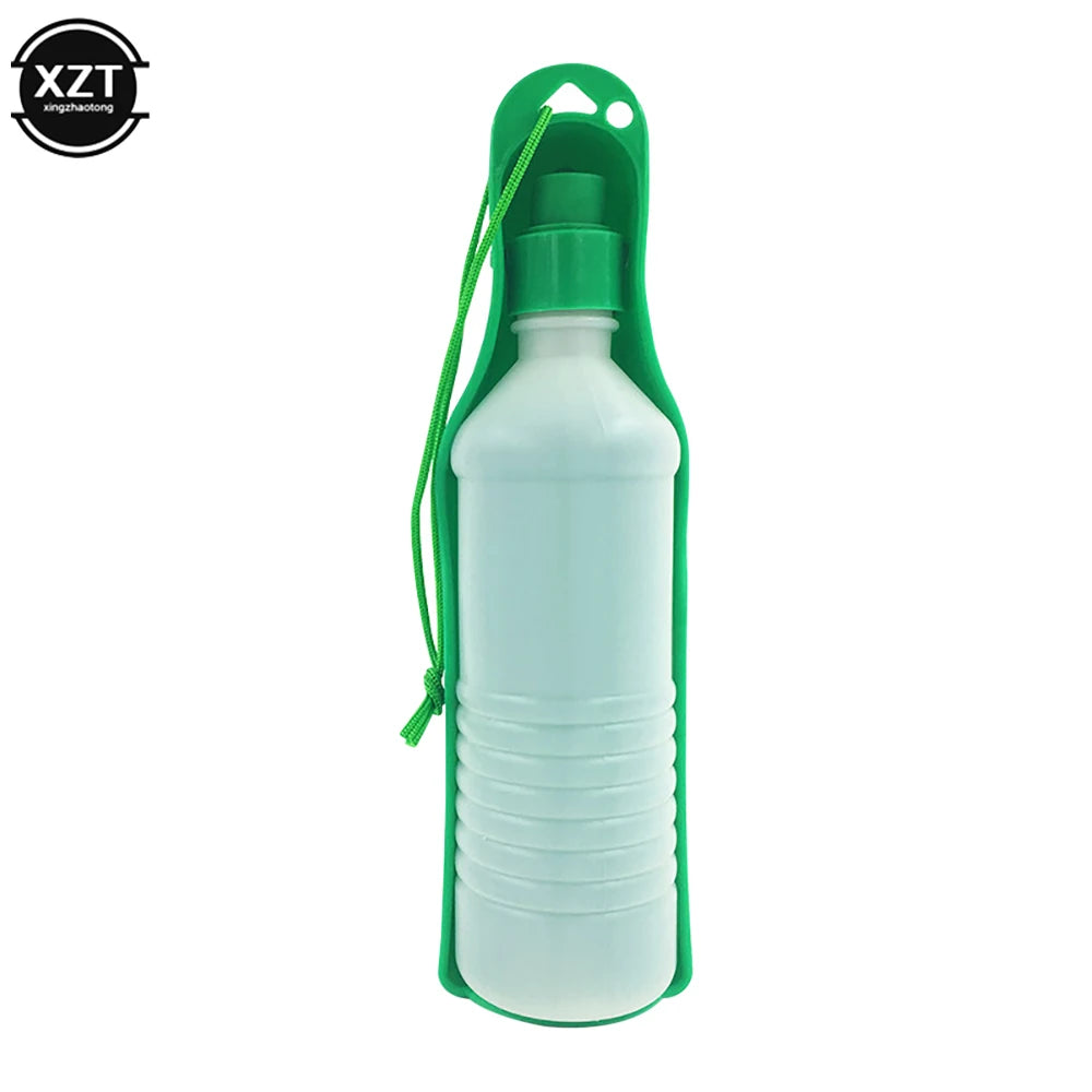 Portable Dog Water Bottle – Foldable Travel Feeding Kettle