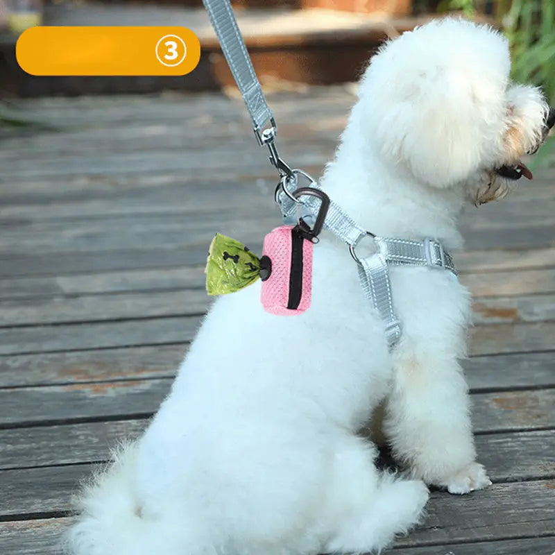 Biodegradable Dog Poop Bags with Dispenser – Waste Carrier